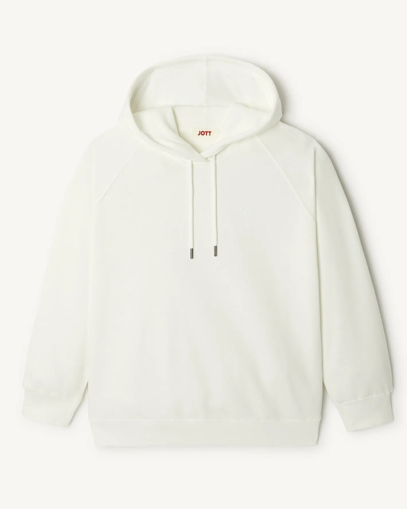 Kleding-JOTT Sweat Molleton A Capuche Femme En Coton Biologique Blanc Monteria 901 Blanc