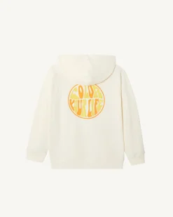 Kleding-JOTT Sweat Molleton A Capuche Femme En Coton Biologique Ecru Monteria 895 Off-White