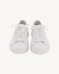 Schoenen-JOTT Tennis En Toile Blanc Horizon M 901 Blanc
