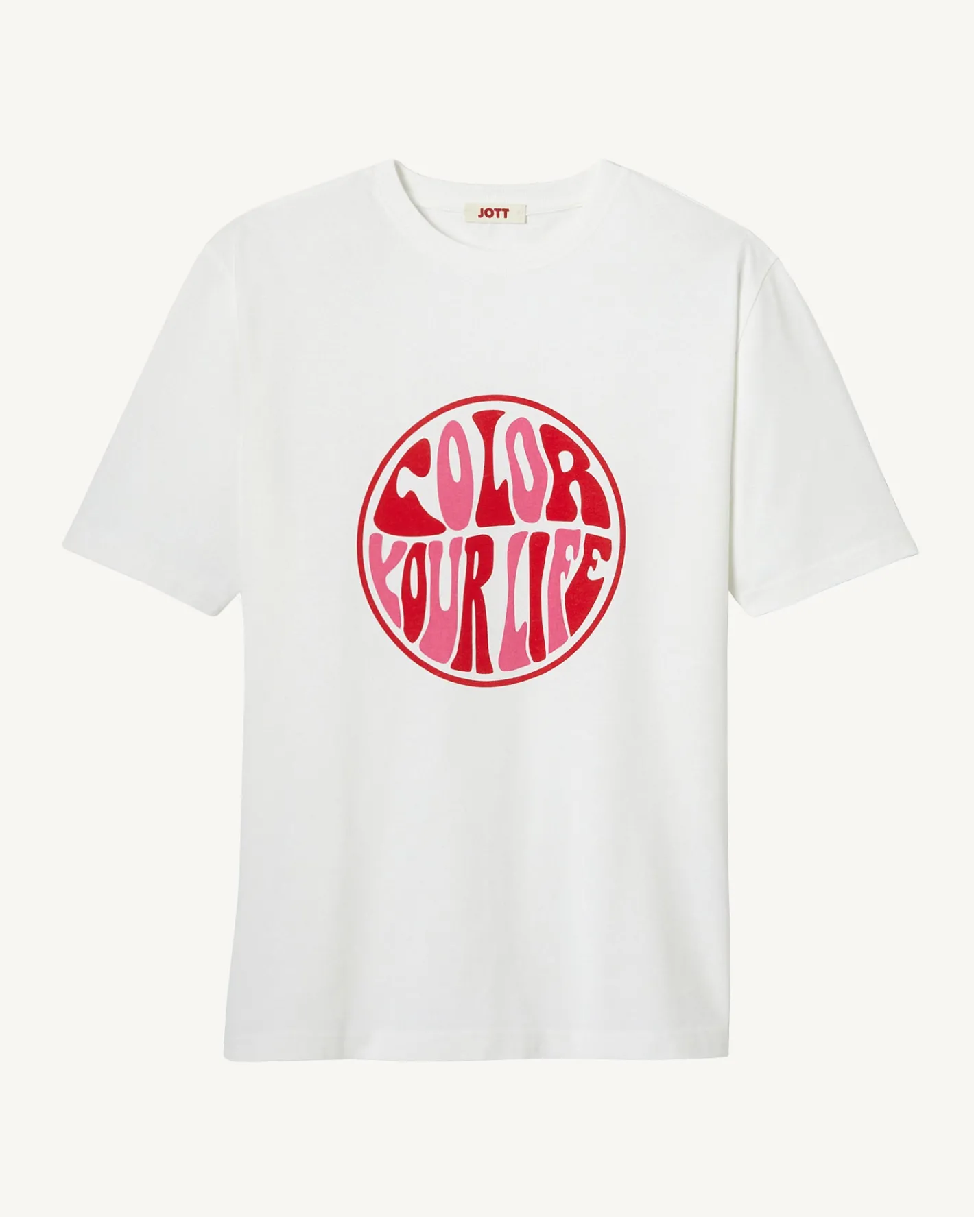 Kleding-JOTT T-Shirt Femme En Coton Biologique Blanc Adela 901 Blanc