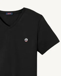 Kleding-JOTT T-Shirt Homme En Coton Biologique Noir Benito 999 Black