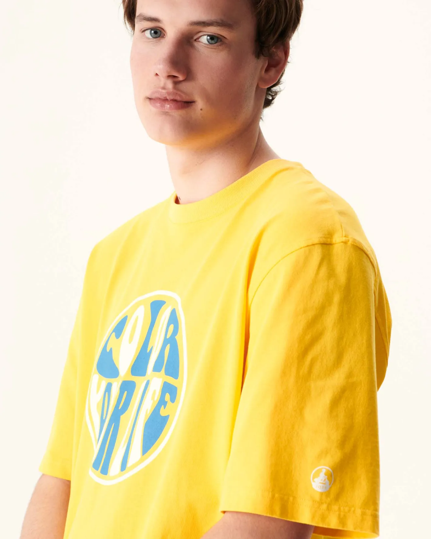 Kleding-JOTT T-Shirt Homme En Coton Biologique Citron Leo 631 Lemon