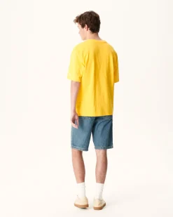 Kleding-JOTT T-Shirt Homme En Coton Biologique Citron Leo 631 Lemon