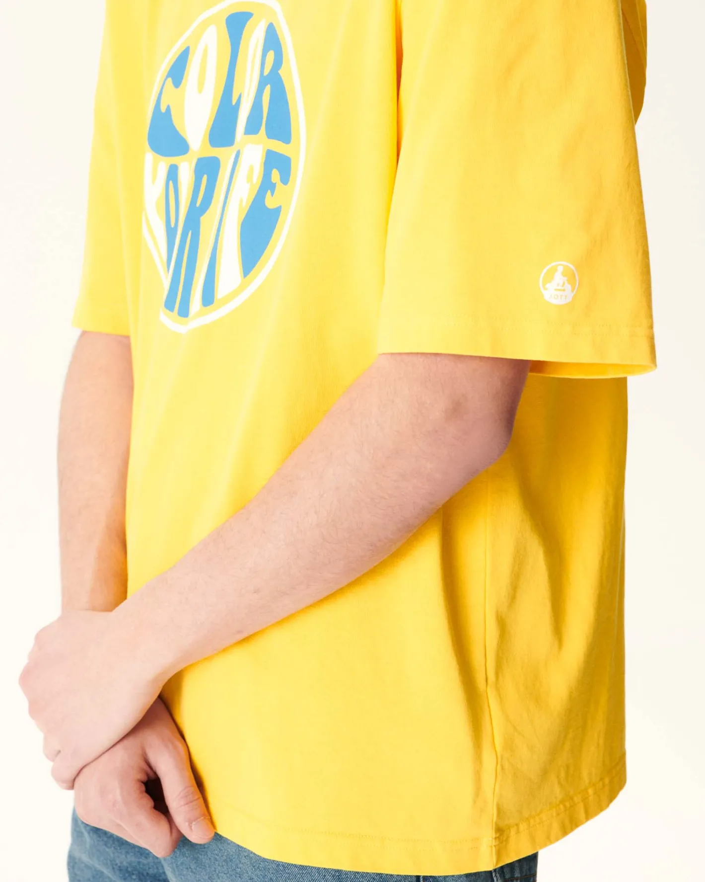 Kleding-JOTT T-Shirt Homme En Coton Biologique Citron Leo 631 Lemon
