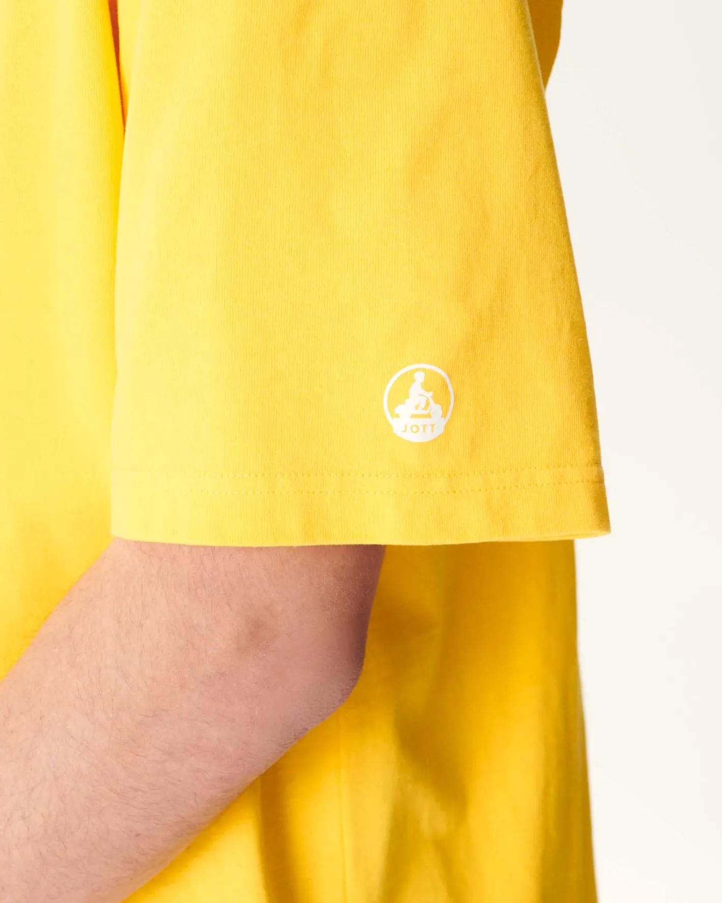 Kleding-JOTT T-Shirt Homme En Coton Biologique Citron Leo 631 Lemon
