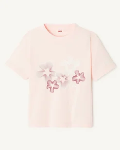 Kleding-JOTT T-Shirt Rose Clair Enfant Boa 463 Soft Pink