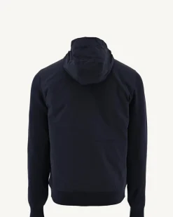 Donzen Jassen & Jacks-JOTT Veste A Capuche Bi-Matiere Marine Bardenas 104 Navy
