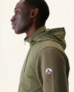 Donzen Jassen & Jacks-JOTT Veste A Capuche Bi-Matiere Army Bardenas 255 Army