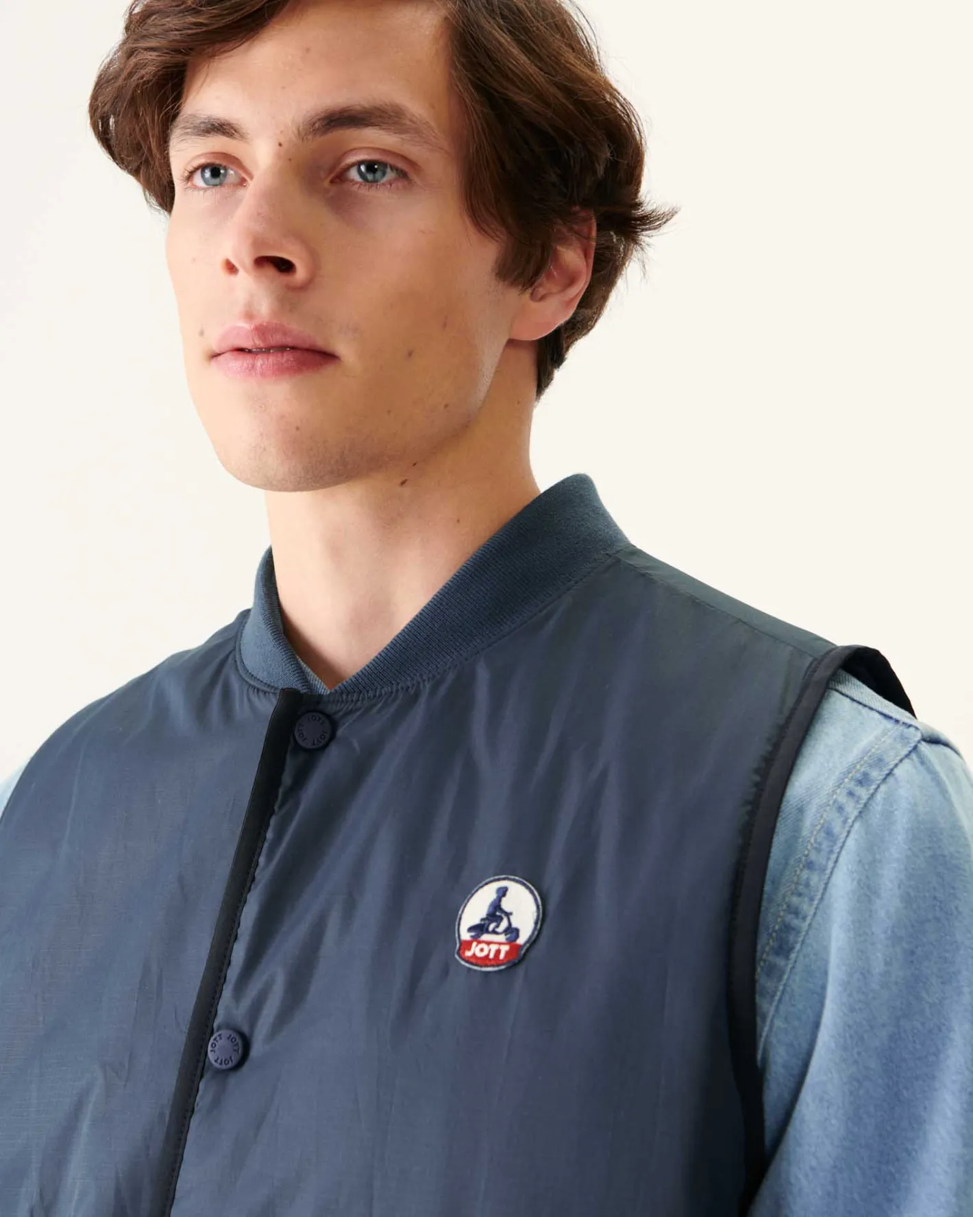 Donzen Jassen & Jacks-JOTT Veste Sans Manches Marine Roskilde 104 Navy