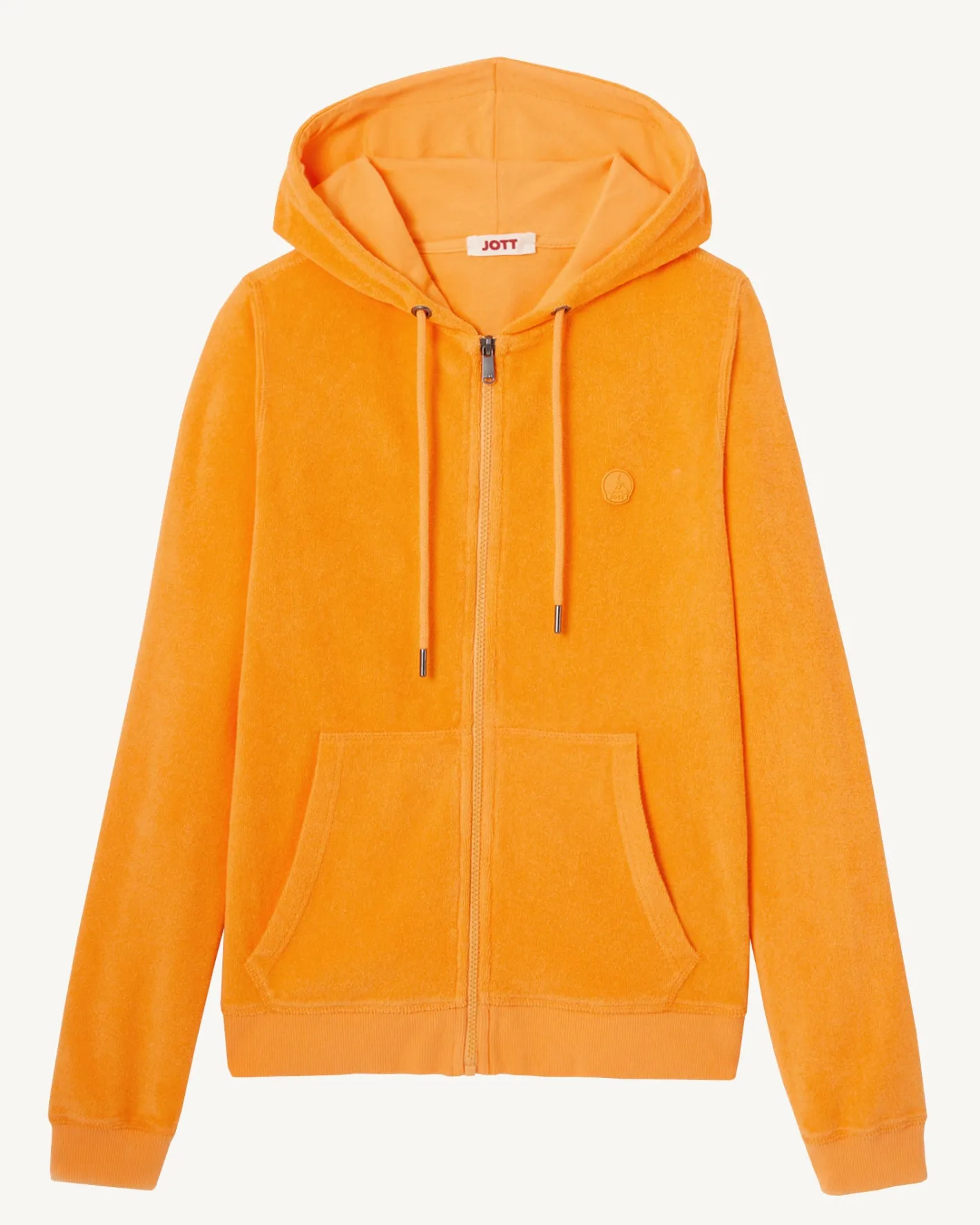 Kleding-JOTT Veste Zipee Eponge Abricot Corail 728 Apricot