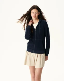 Kleding-JOTT Veste Zipee Eponge Marine Corail 104 Navy