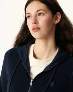 Kleding-JOTT Veste Zipee Eponge Marine Corail 104 Navy