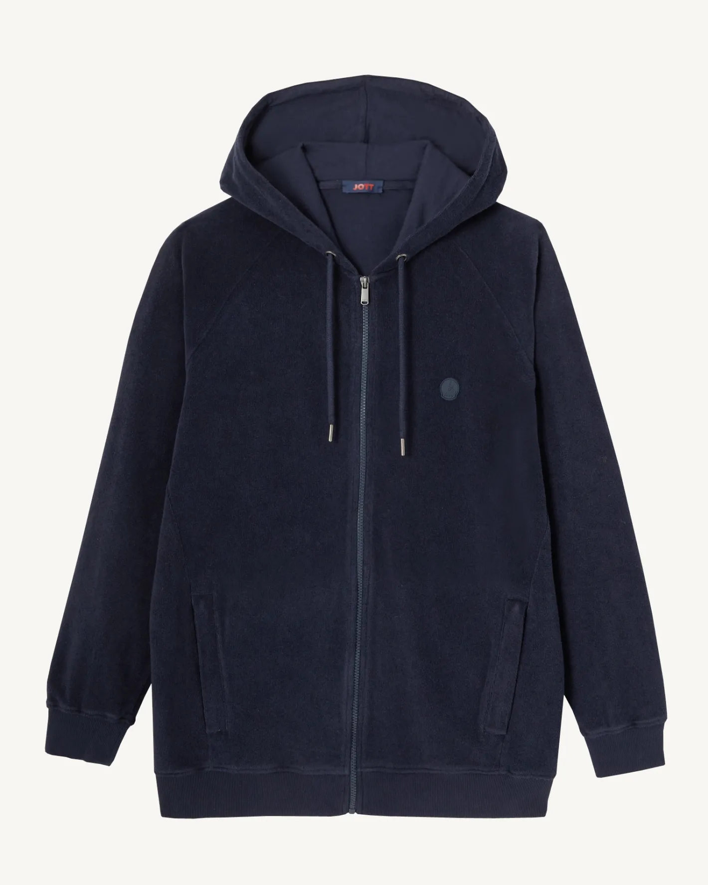 Kleding-JOTT Veste Zippee Eponge A Capuche Marine Nazare 104 Navy