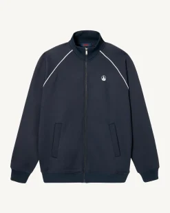 Kleding-JOTT Veste Zippee Femme En Coton Biologique Marine Rocha 104 Navy